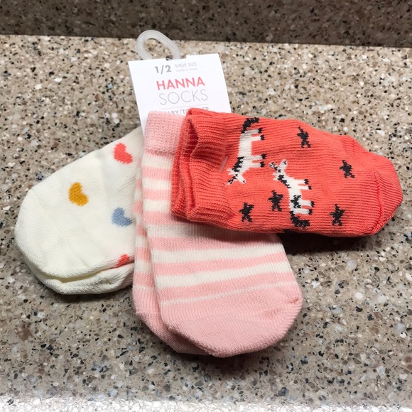 Hanna Andersson Baby/ Toddler Socks NWT - Picture 1 of 2